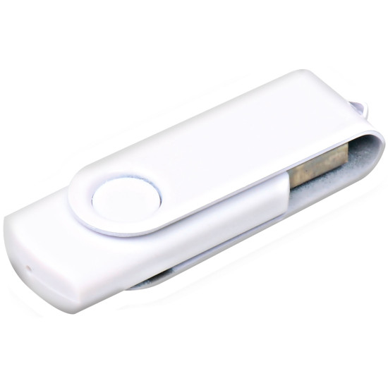 EŞREFOĞULLARI BEYAZ DÖNER KAPAKLI USB BELLEK (32 GB) - USB BELLEK kurumsal hediyelikler