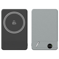 KİLYOS 10.000 MAH SİYAH MAGSAFE  ve  WIRELESS STANDLI POWERBANK