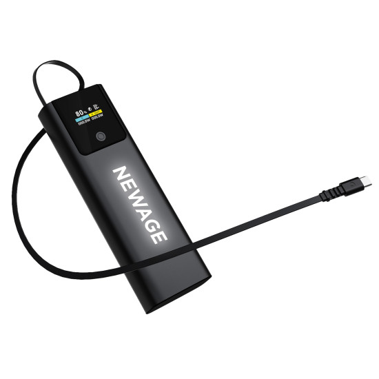 AKYAKA 20.000 MAH SİYAH POWERBANK - POWERBANK kurumsal hediyelikler
