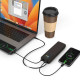 AKYAKA 20.000 MAH SİYAH POWERBANK - POWERBANK kurumsal hediyelikler