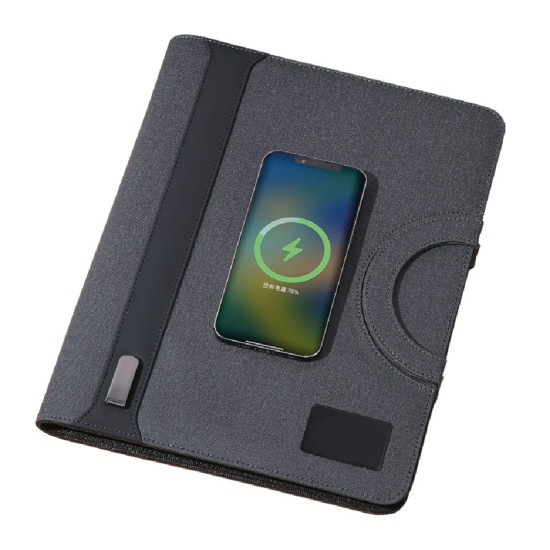 KURTBOĞAZI 8.000 MAH WIRELESS POWERBANK ORGANİZER ÇANTA - POWERBANK DEFTER kurumsal hediyelikler