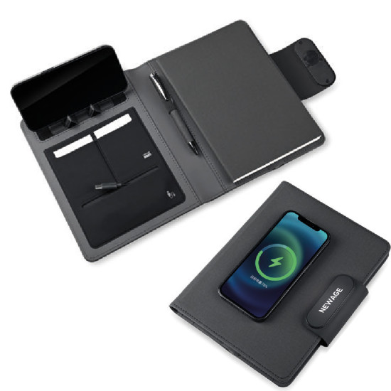 DİDİM 8000 MAH WIRELESS POWERBANK DEFTER - POWERBANK DEFTER kurumsal hediyelikler