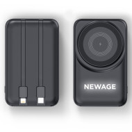 KÜÇÜKLER 10.000 MAH SİYAH MAGSAFE  ve  WIRELESS POWERBANK