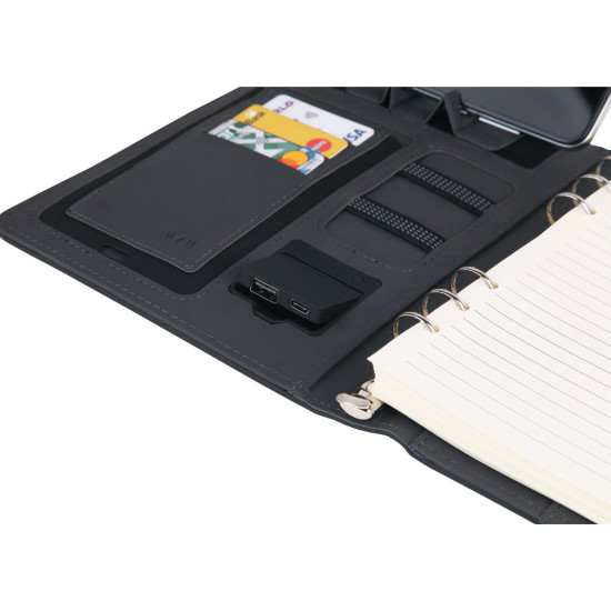 KALKAN 5.000 MAH WIRELESS POWERBANK DEFTER - POWERBANK DEFTER kurumsal hediyelikler