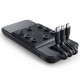 ÇİRİŞ 10.000 MAH SİYAH WIRELESS STANDLI POWERBANK - POWERBANK kurumsal hediyelikler