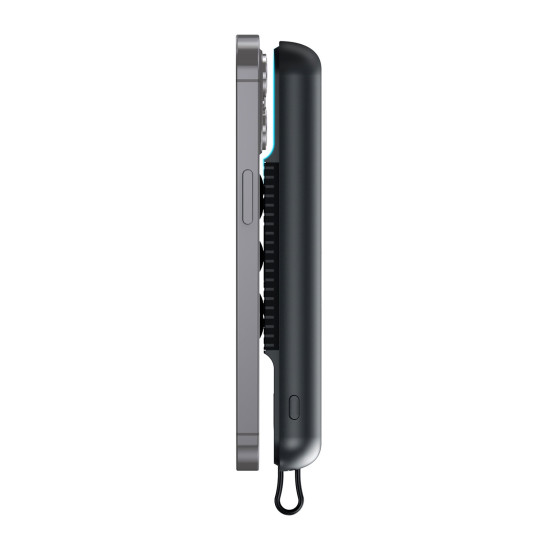 ÇİRİŞ 10.000 MAH SİYAH WIRELESS STANDLI POWERBANK - POWERBANK kurumsal hediyelikler