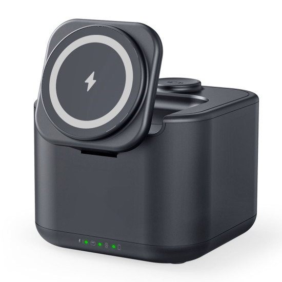 Lotus Siyah Hoparlör Ve Wireless Sarj Standı logo baskılı 266101