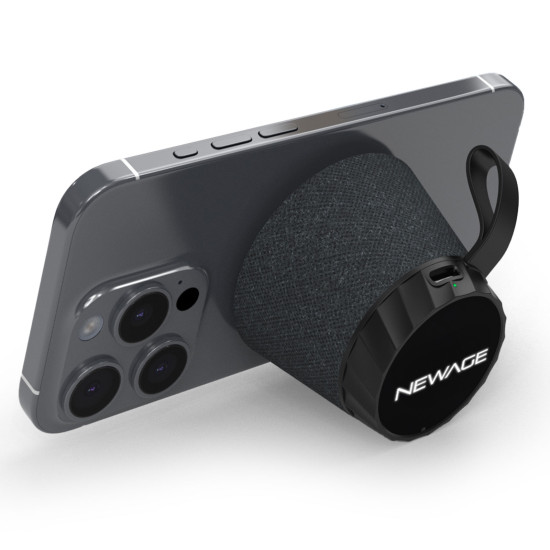 YANKI SİYAH BLUETOOTH MIKNATISLI IŞIKLI HOPARLÖR - BLUETOOTH HOPARLÖRLER kurumsal hediyelikler