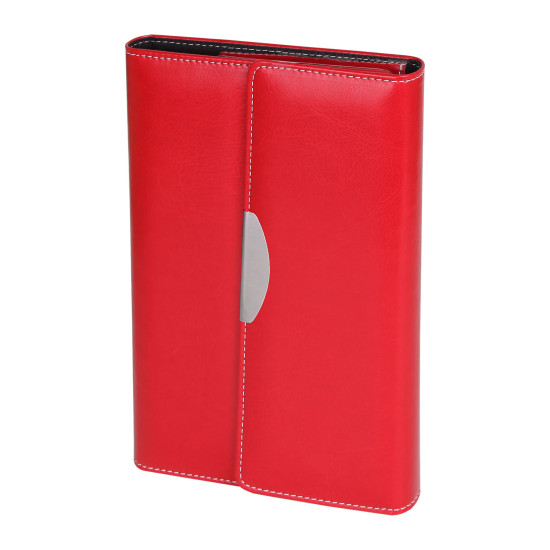 ÜRGÜP KIRMIZI ÇANTALI DEFTER (16X23 CM) - TARİHSİZ DEFTERLER kurumsal hediyelikler