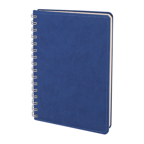 BATIKENT LACİVERT SPİRALLİ TARİHSİZ DEFTER (15X21 CM) - TARİHSİZ DEFTERLER kurumsal hediyelikler