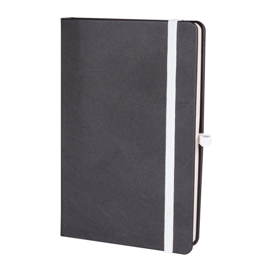 TUNALI BEYAZ TARİHSİZ DEFTER (13X21 CM) -  kurumsal hediyelikler