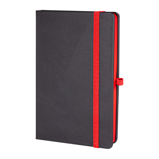 TUNALI KIRMIZI TARİHSİZ DEFTER (13X21 CM) - TARİHSİZ DEFTERLER kurumsal hediyelikler
