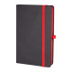 TUNALI KIRMIZI TARİHSİZ DEFTER (13X21 CM) - TARİHSİZ DEFTERLER kurumsal hediyelikler