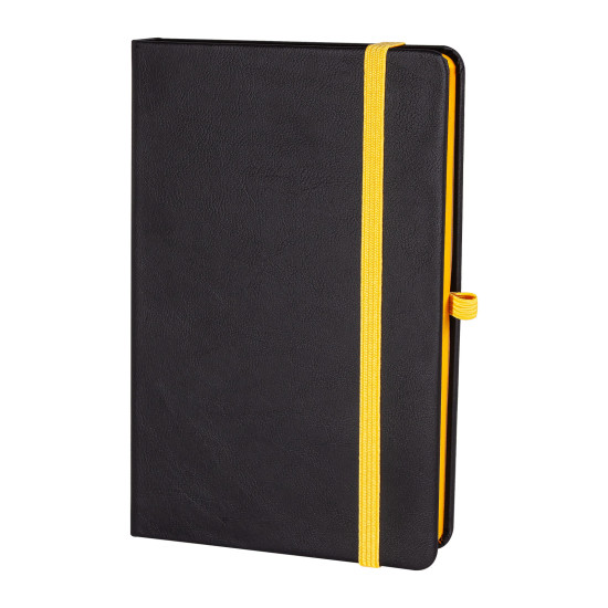 TUNALI SARI TARİHSİZ DEFTER (13X21 CM) - TARİHSİZ DEFTERLER kurumsal hediyelikler