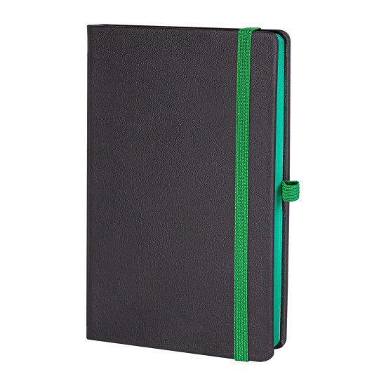 TUNALI YEŞİL TARİHSİZ DEFTER (13X21 CM) - TARİHSİZ DEFTERLER kurumsal hediyelikler