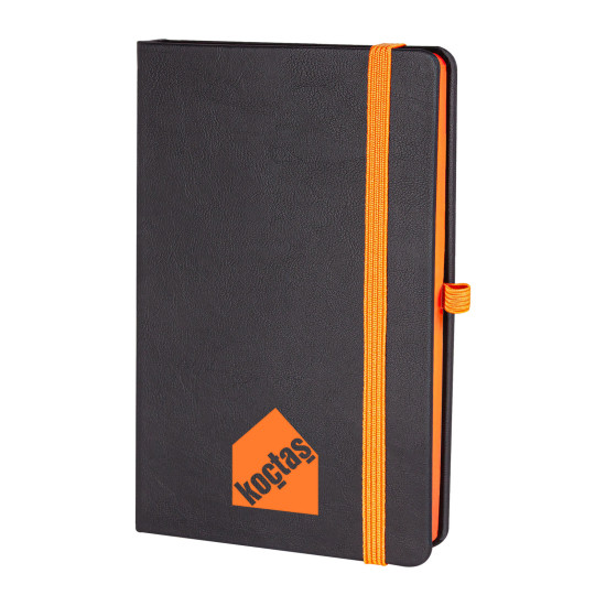 TUNALI TURUNCU TARİHSİZ DEFTER (13X21 CM) - TARİHSİZ DEFTERLER kurumsal hediyelikler