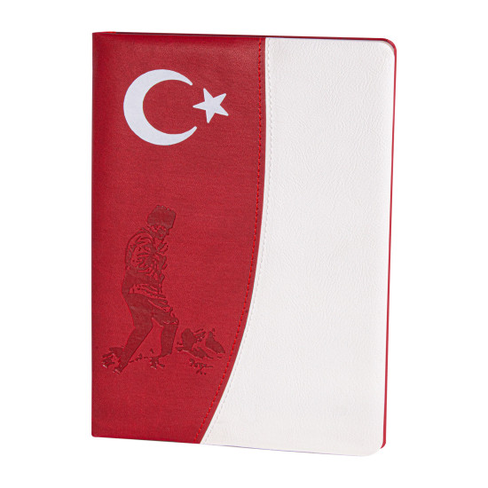 ATATÜRK TARİHSİZ DEFTER (17X24 CM) - TARİHSİZ DEFTERLER kurumsal hediyelikler