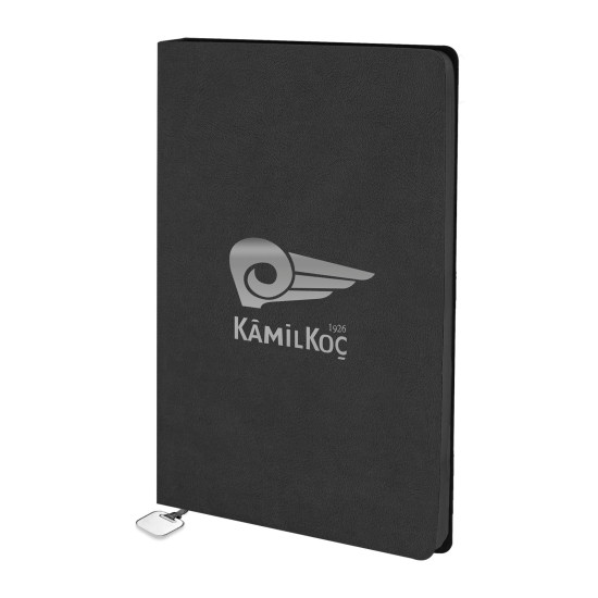 MALTEPE SİYAH TARİHSİZ DEFTER (13X21 CM) - TARİHSİZ DEFTERLER kurumsal hediyelikler
