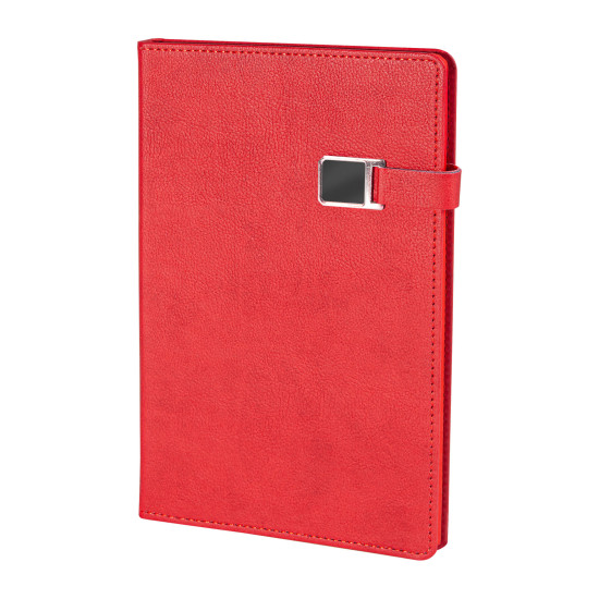 ESENBOĞA KIRMIZI TARİHSİZ DEFTER (13X21 CM) - TARİHSİZ DEFTERLER kurumsal hediyelikler