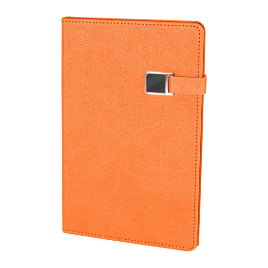 ESENBOĞA TURUNCU  TARİHSİZ DEFTER (13X21 CM) -  kurumsal hediyelikler