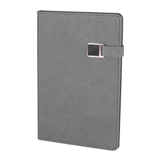 ESENBOĞA  GRİ TARİHSİZ DEFTER (13X21 CM) - TARİHSİZ DEFTERLER kurumsal hediyelikler