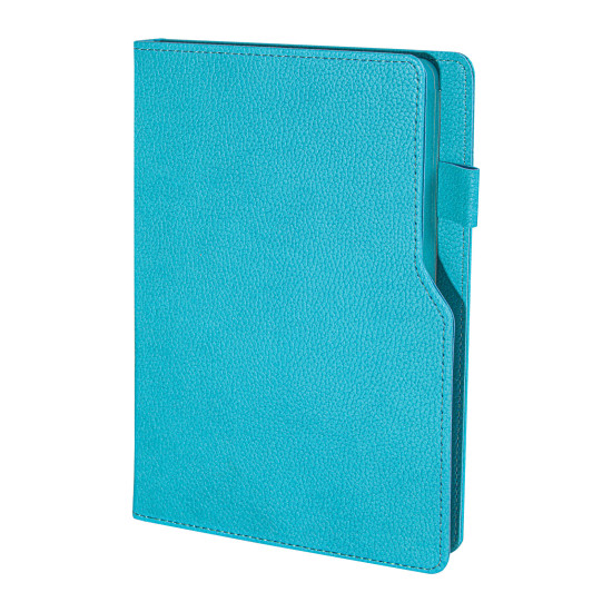 BAHÇELİEVLER TURKUAZ TARİHSİZ DEFTER (14,5X21 CM) - TARİHSİZ DEFTERLER kurumsal hediyelikler