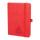 İNCEK KIRMIZI TARİHSİZ DEFTER (9X14 CM) - TARİHSİZ DEFTERLER kurumsal hediyelikler