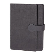 SARAY SİYAH TARİHSİZ DEFTER (15X21 CM)
