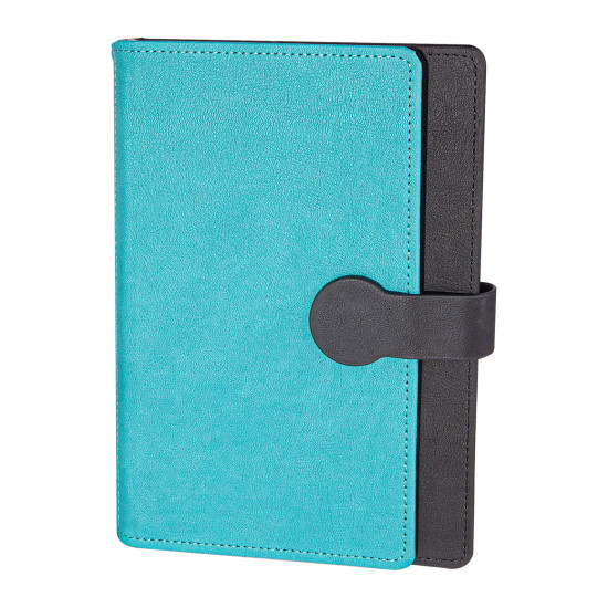 SARAY TURKUAZ TARİHSİZ DEFTER (15X21 CM) - TARİHSİZ DEFTERLER kurumsal hediyelikler