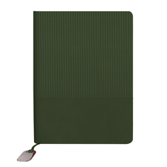 DİKMEN YEŞİL TARİHSİZ DEFTER (15X21 CM) - TARİHSİZ DEFTERLER kurumsal hediyelikler