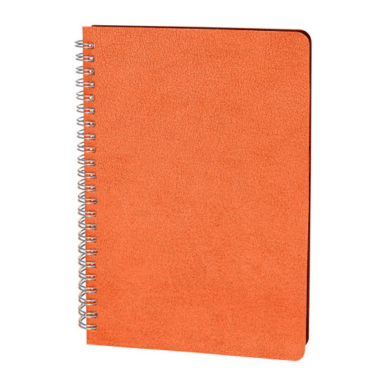 AKYURT TURUNCU SPİRALLİ TARİHSİZ DEFTER (13X21 CM) - TARİHSİZ DEFTERLER kurumsal hediyelikler
