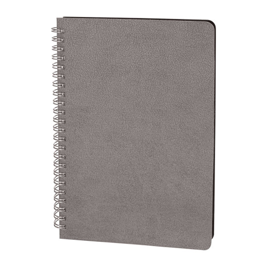 AKYURT GRİ SPİRALLİ TARİHSİZ DEFTER (13X21 CM) -  kurumsal hediyelikler