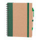 PURSAKLAR YEŞİL SPİRALLİ TARİHSİZ DEFTER (15X21 CM) - TARİHSİZ DEFTERLER kurumsal hediyelikler