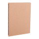 BASINEVLERİ KRAFT SPİRALLİ TARİHSİZ DEFTER (15X21 CM) - TARİHSİZ DEFTERLER kurumsal hediyelikler