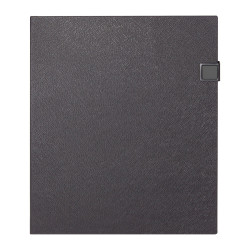 ESAT SİYAH TARİHSİZ DEFTER (19X25 CM)
