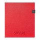 ESAT KIRMIZI TARİHSİZ DEFTER (19X25 CM) - TARİHSİZ DEFTERLER kurumsal hediyelikler