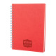 ALTINDAĞ KIRMIZI KARELİ SPİRALLİ TARİHSİZ DEFTER (17X24 CM) - TARİHSİZ DEFTERLER kurumsal hediyelikler