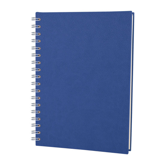 ALTINDAĞ LACİVERT KARELİ SPİRALLİ TARİHSİZ DEFTER (17X24 CM) - TARİHSİZ DEFTERLER kurumsal hediyelikler