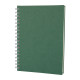 ALTINDAĞ YEŞİL KARELİ SPİRALLİ TARİHSİZ DEFTER (17X24 CM) -  kurumsal hediyelikler