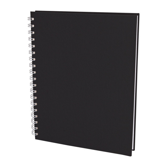 SEĞMENLER SİYAH KARELİ SPİRALLİ TARİHSİZ DEFTER (19X25 CM) - TARİHSİZ DEFTERLER kurumsal hediyelikler