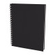 SEĞMENLER SİYAH KARELİ SPİRALLİ TARİHSİZ DEFTER (19X25 CM) - TARİHSİZ DEFTERLER kurumsal hediyelikler