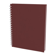 SEĞMENLER TABA KARELİ SPİRALLİ TARİHSİZ DEFTER (19X25 CM)