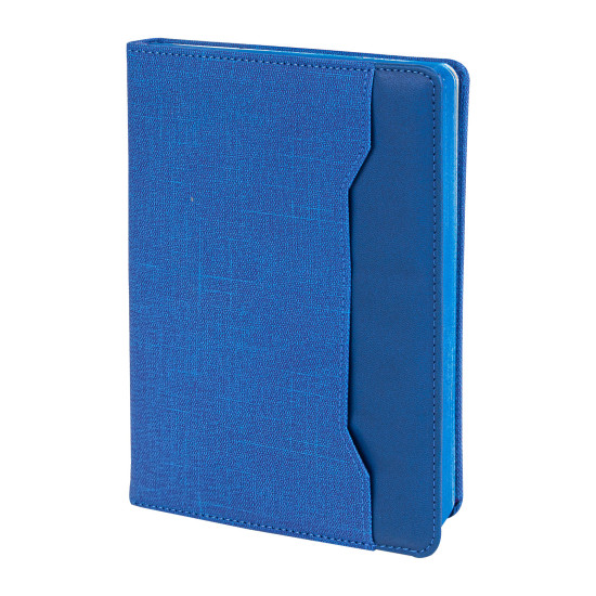KORU LACİVERT TARİHSİZ DEFTER (15X21 CM) -  kurumsal hediyelikler