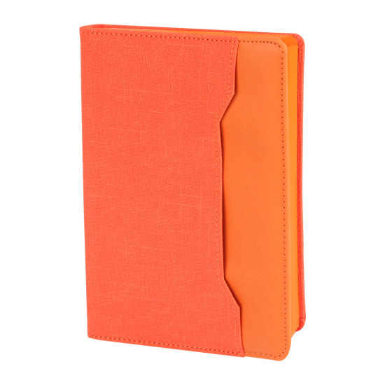 KORU TURUNCU TARİHSİZ DEFTER (15X21 CM) -  kurumsal hediyelikler