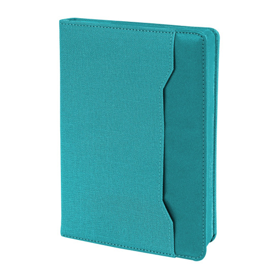 KORU TURKUAZ TARİHSİZ DEFTER (15X21 CM) -  kurumsal hediyelikler