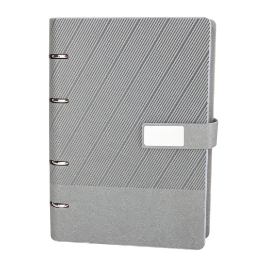 BİRLİK GRİ ORGANİZER AJANDA (17,5x22,5CM) -  kurumsal hediyelikler