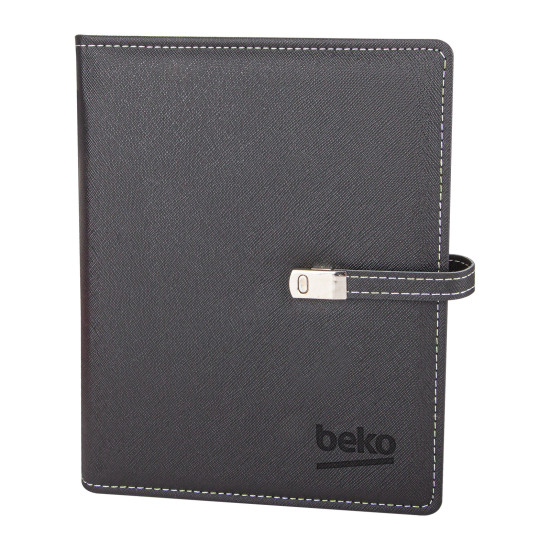 AYDINLIKEVLER SİYAH ORGANİZER DEFTER (18x21,5 CM) -  kurumsal hediyelikler