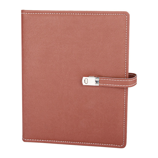 AYDINLIKEVLER KAHVERENGİ ORGANİZER DEFTER (18x21,5 CM) -  kurumsal hediyelikler