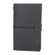 KUĞULU SİYAH TARİHSİZ DEFTER (11,5X20 CM) -  kurumsal hediyelikler