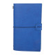 KUĞULU LACİVERT TARİHSİZ DEFTER (11,5X20 CM) -  kurumsal hediyelikler